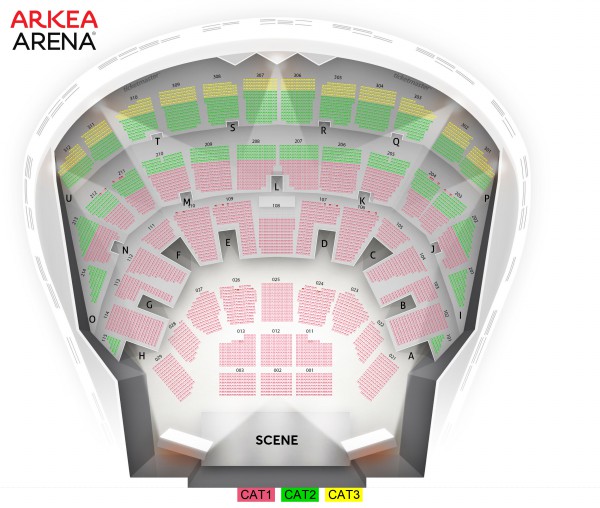 Gims Arkea Arena Floirac le 11 févr. 2025 Concert